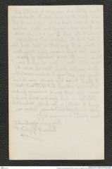 Nachlass Franz Steindachner, Brief von Enrico H. Giglioli an Franz Steindachner (21.02.1905), Inv.Nr. 159.05, Seite 4